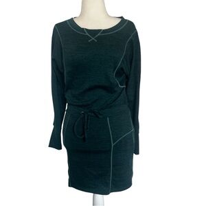 ATHLETA| Emerald Give It Your All Sweater Dress S